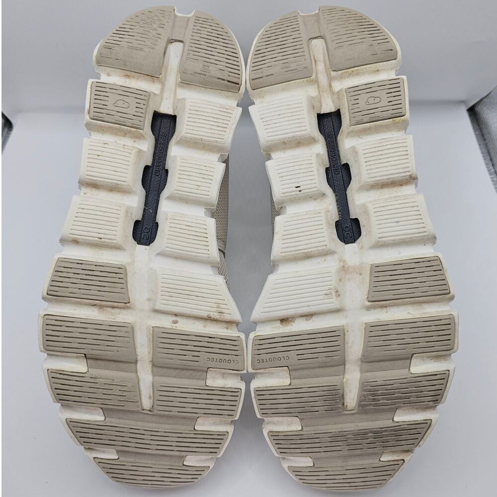 On Cloud 6 Pearl White Womens 7.5 UK 5.5 Running Shoes Sneakers Athletic - Picture 9 of 10